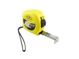 Fita Métrica Retrátil de Aço Amarela de 7,5 M X 25 Mm CHABERLU