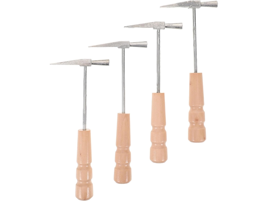 Conjunto De 4 Martelos Para Piano De Dedo, Martelo De Madeira E Martelo