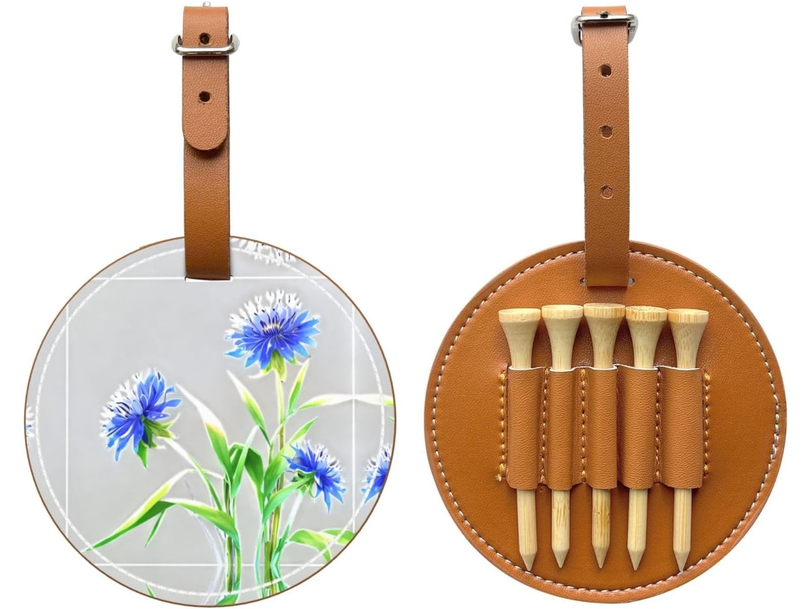 Bolsa para Tees de Golfe, fácil de transportar e eficiente, S/MARCA