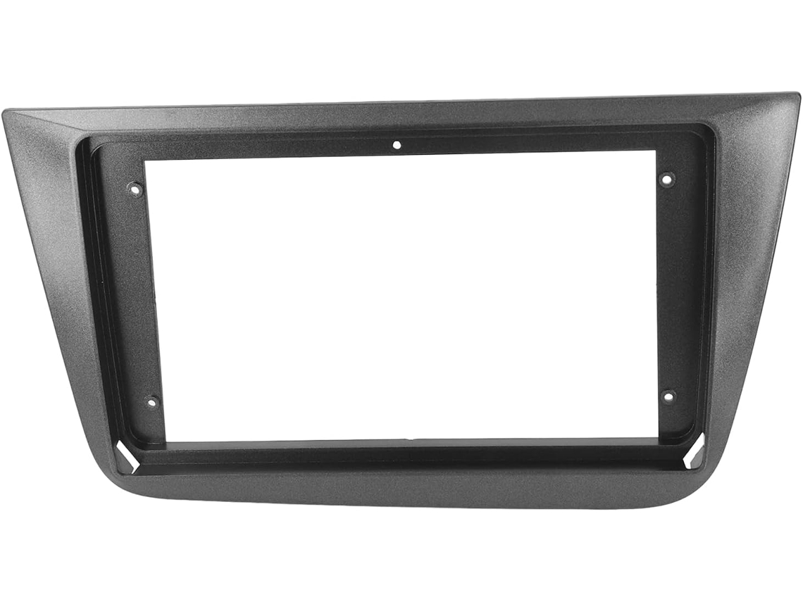 Painel Frontal Preto para Rádio Cd Automotivo Seat Altea 2004 2015, Resistente a SFUSHOS