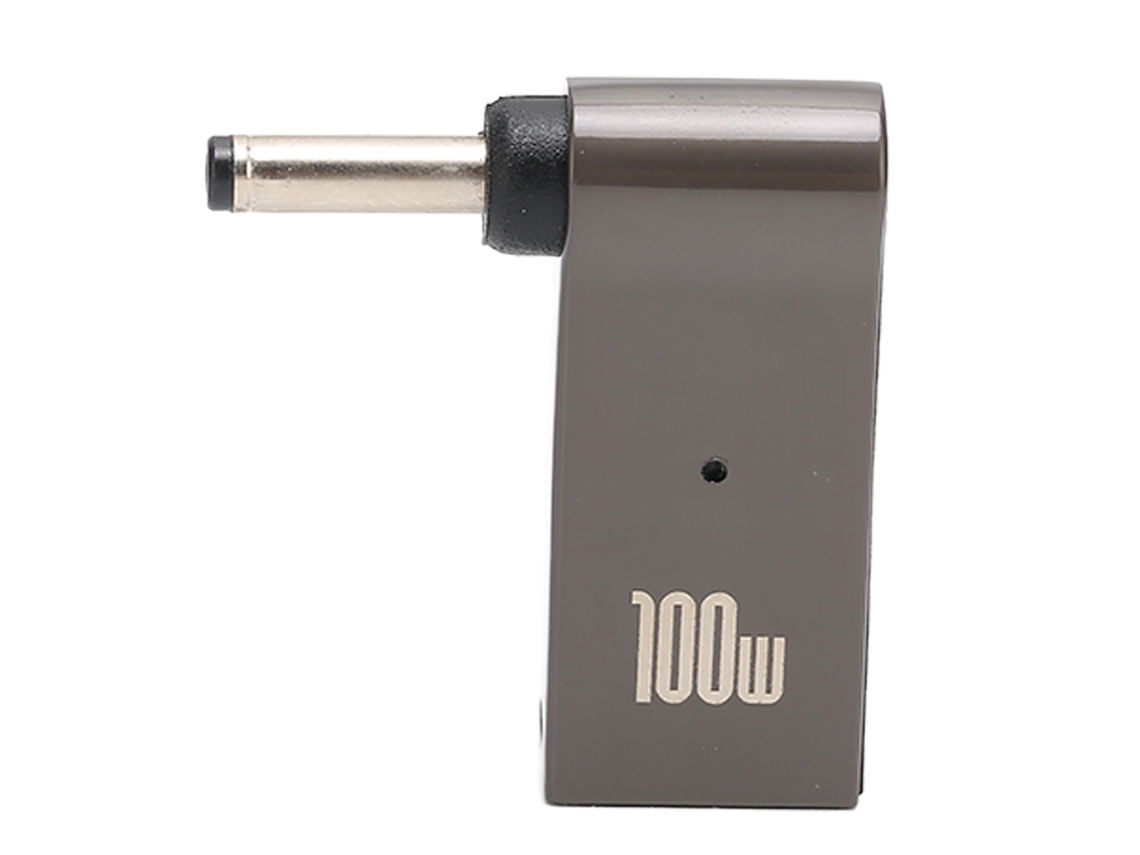Adaptador Pd Para Dc Lenovo 100w 5a Usb C Tipo C Feminino Para Masculino Laptop Alumínio 3.5x1.35mm