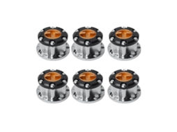 6x Cubo de Roda Livre para Land Fj40, Fj45, Fj60, Fj62, Bj40, Bj42, Bj60 43530 69045 (bloqueio Manual)