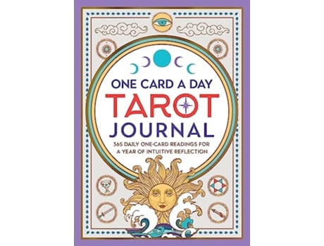 Livro One Card a Day Tarot Journal de Melanie Baker (Inglês)
