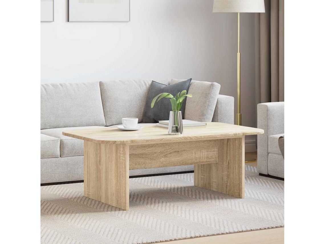 Vidaxl Mesa De Centro Carvalho Sonoma 93 X 53 X 33 Cm