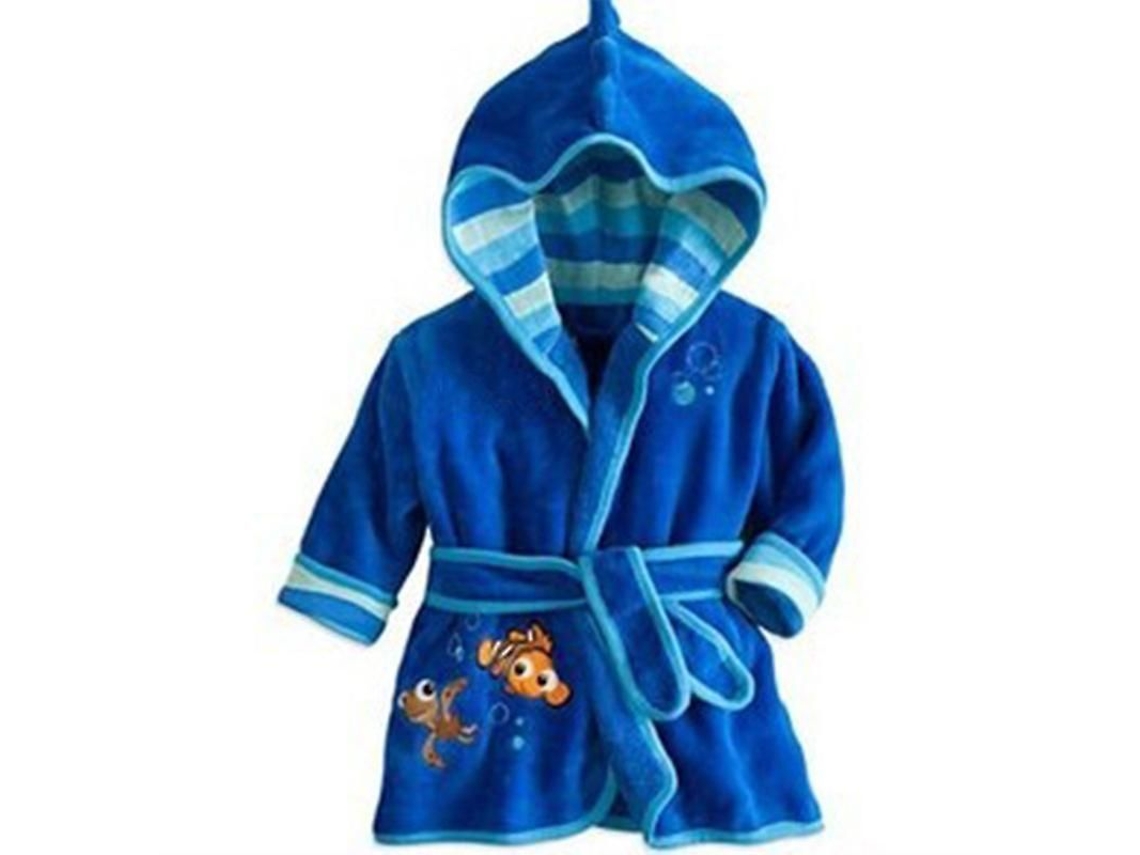 2026 bata de Felpa com Capuz para Meninos e Meninas Roupa de Noite Quente Pijama Macio para Idades de 1 a 6 Anos