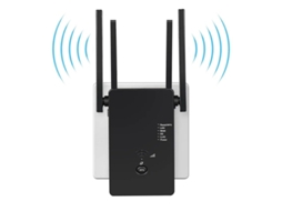 Amplificador Wifi 1200mbit/s, Banda Dupla, 4 Antenas Yizhood (preto)