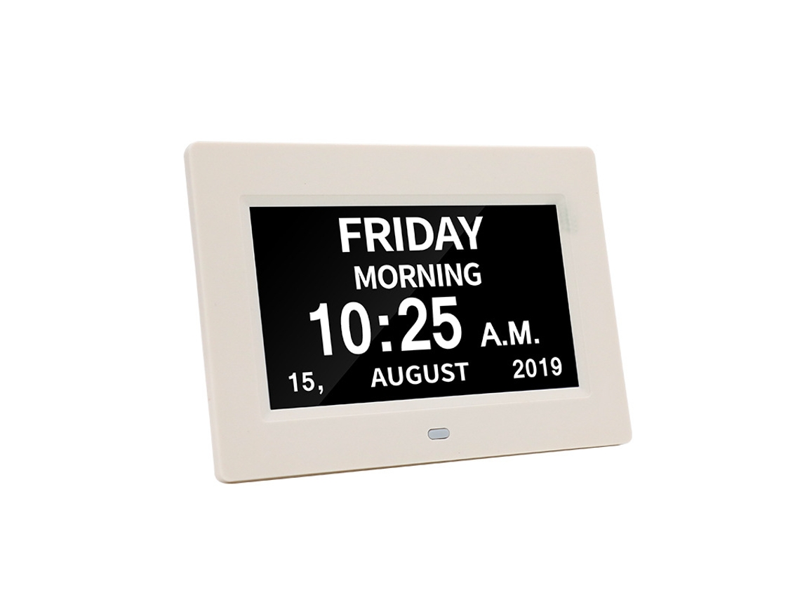 Relógio para demência, modelo mais recente e moderno, com calendário de 8 polegadas, dia e data, Brilvibera.