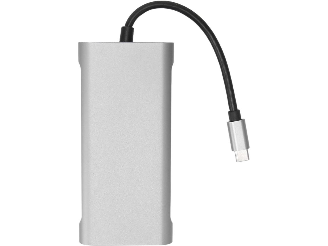 Hub Usb-c 11 Em 1, Adaptador Multiportas Com 4k, Vga, Usb 3.0 De 5