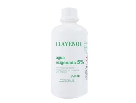 Peróxido De Hidrogênio 250ml. Clayenol Skincare