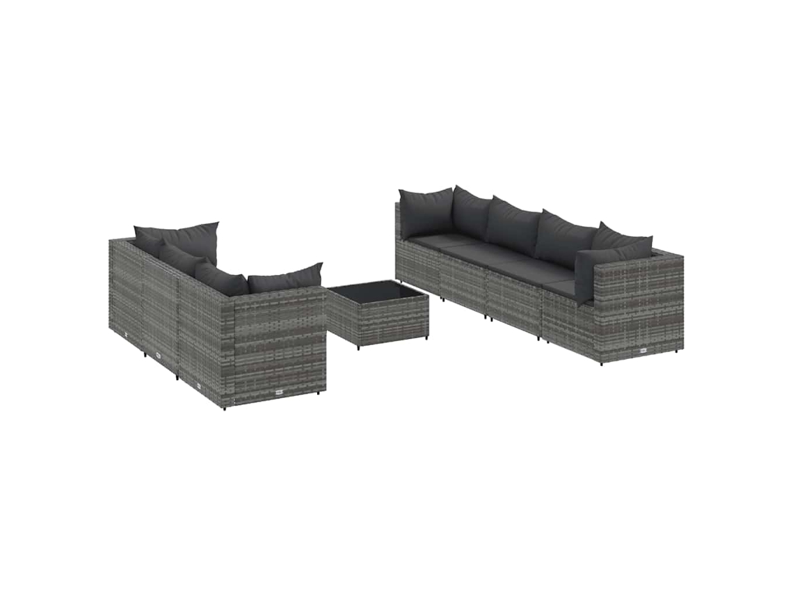 Garden Lounge Set, Garden Lounge Sets Vidaxl Cinzeto Rattan / Vime (n/a)