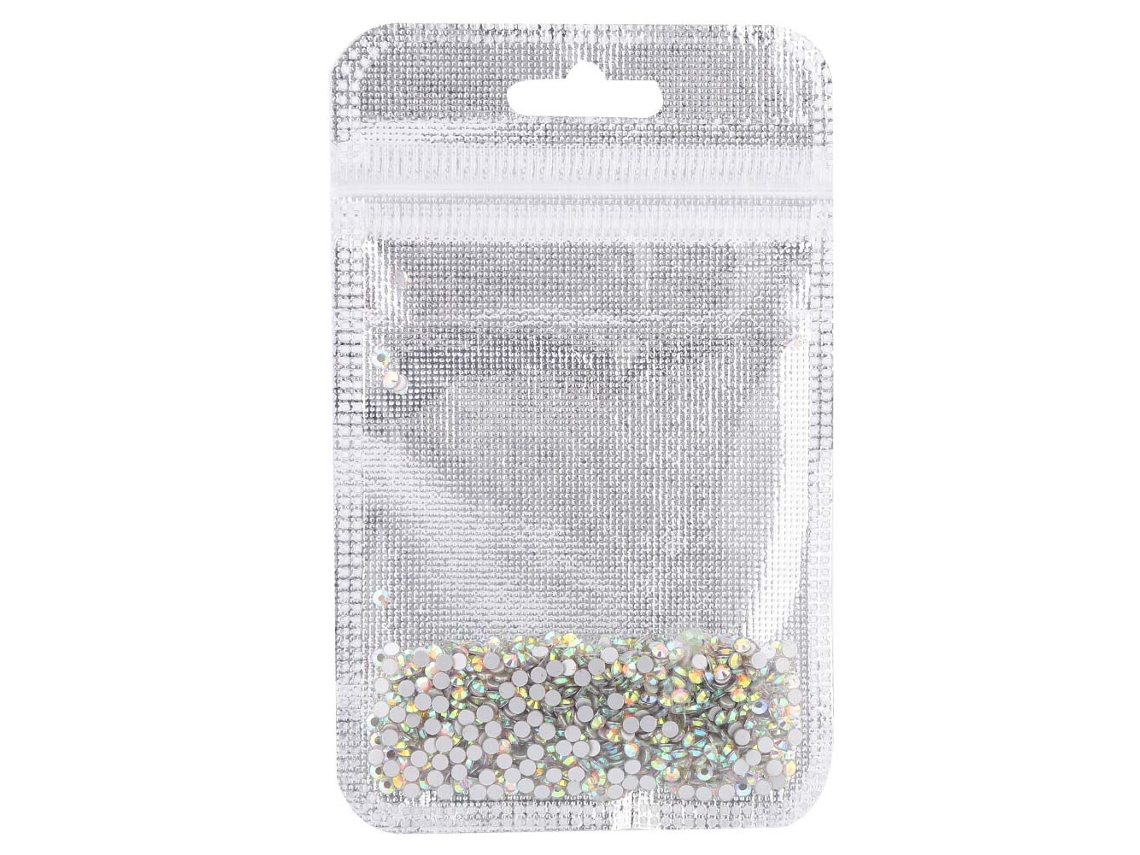 1000 Pérolas De Strass De Unha Com Base Plana Decoração Colorida Ferramenta De Manicure 02