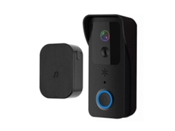 Lurelia Videoporteiro Inteligente, Wi-fi 5ghz, Visão Noturna, Comunicação Bidirecional, Deteção Movimento, Sem Fios