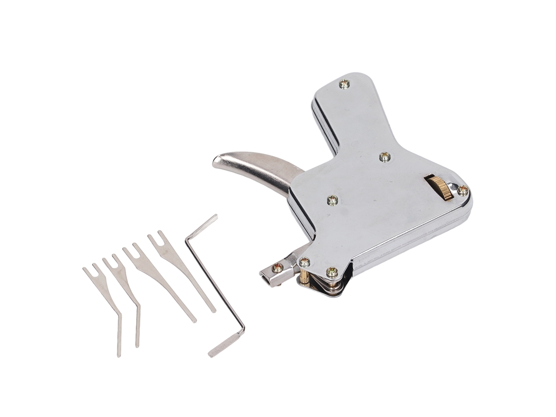 6 Peças De Ferramentas De Prática De Abertura De Fechaduras Em Aço Inoxidável De Alta Rigidez Para Fechadura De Cadeado Diy