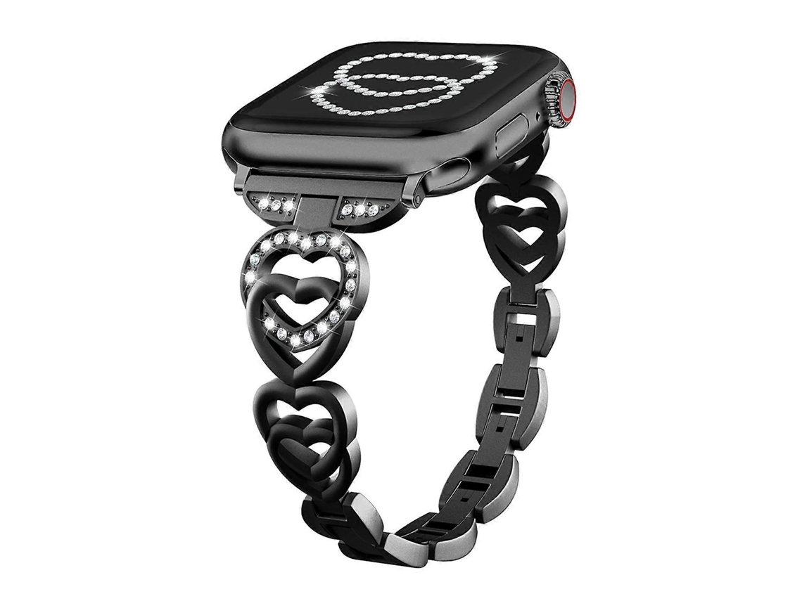 Lurelia Pulseira De Relógio Metal Com Diamantes E Coração Duplo Xdfind