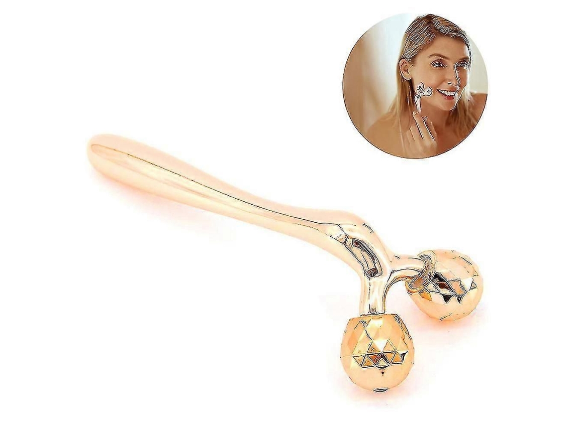 Mini Massageador Facial 3d para Cuidados com a Pele, Massagem e Corporal, Ferramenta de Firmeza. GOKOCO