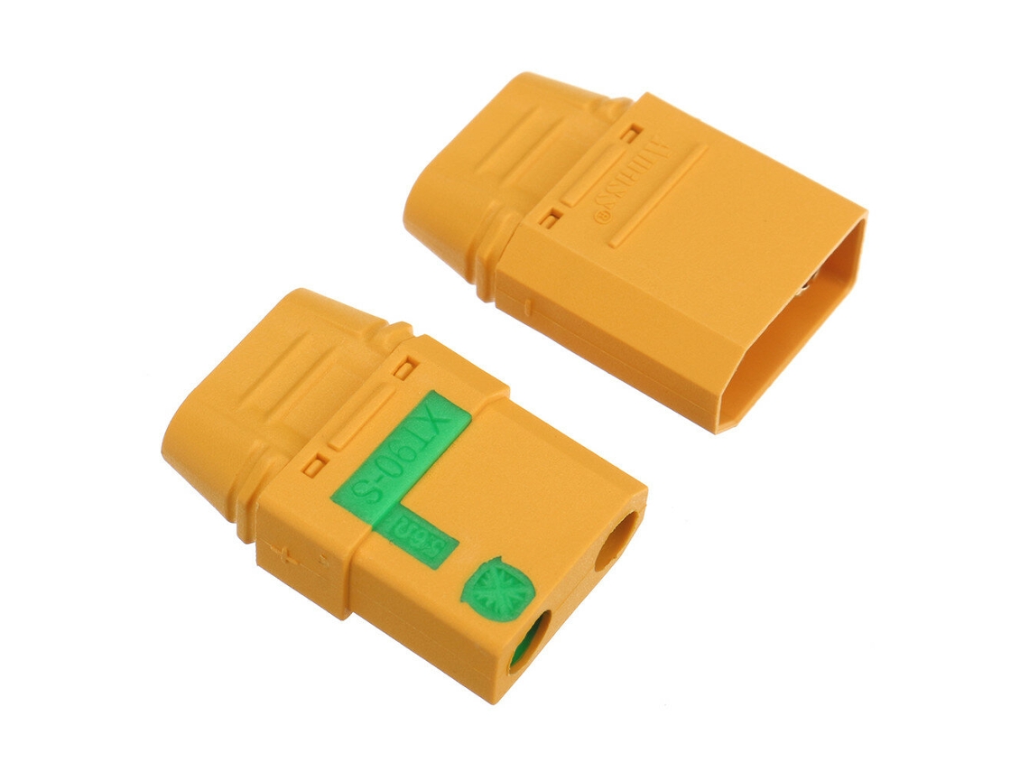 5 Pares de Conectores Amass Xt90s para Baterias Lipo, Drones Rc e Corridas Fpv. MDUG (fêmea e Macho)