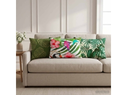 Vidaxl Capa Almofada 2 Pcs Heerlen Multicolor 30 X 50 Cm Poliéster