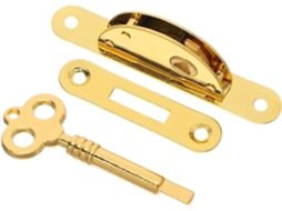 Fechadura Vintage Pequena Para Porta De Armário Com Chaves,