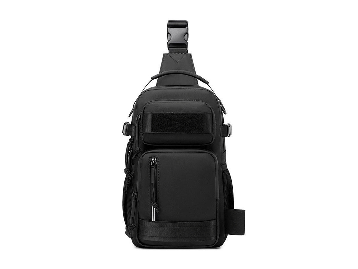 Mochila de Pesca com Suporte para Vara Impermeável S/MARCA