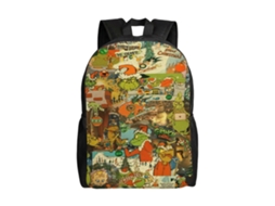 Mochila De Estudante Grinch , Durável E Leve, À Prova Dágua E Com Alça De Ombro Respirável (r145) Olysi Shop (d145)