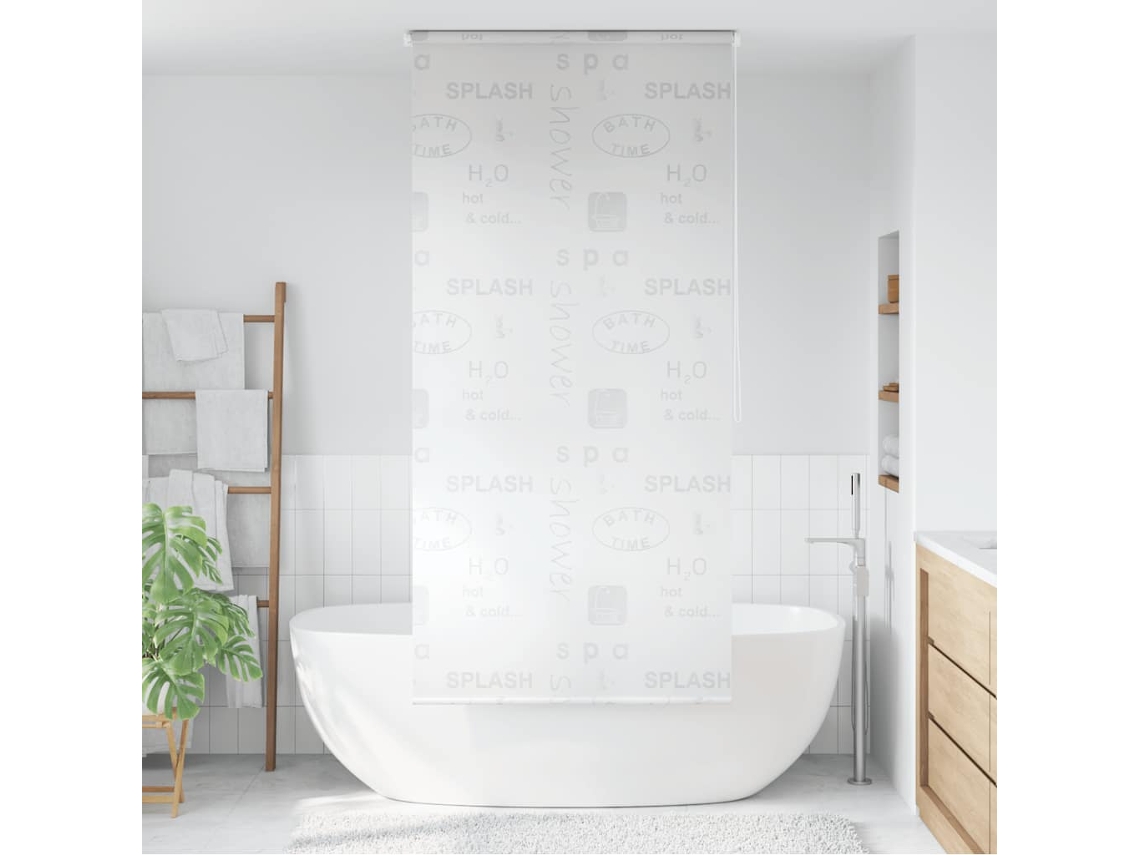 Vidaxl Estore De Rolo Para O Duche 80x240 Cm Splash