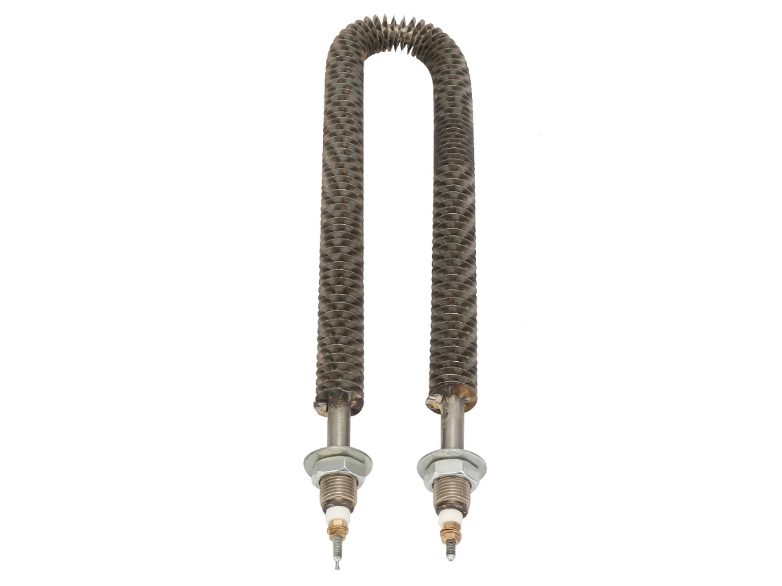 Elemento Calefator Elétrico de Aço Inoxidável em Forma de U com Aletas 220V 1kW