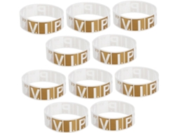 100-pulseiras De Papel Sintético Para Eventos, Pulseiras Vip Impermeáveis Para Festivais E Shows, Entrada, 100-unidades