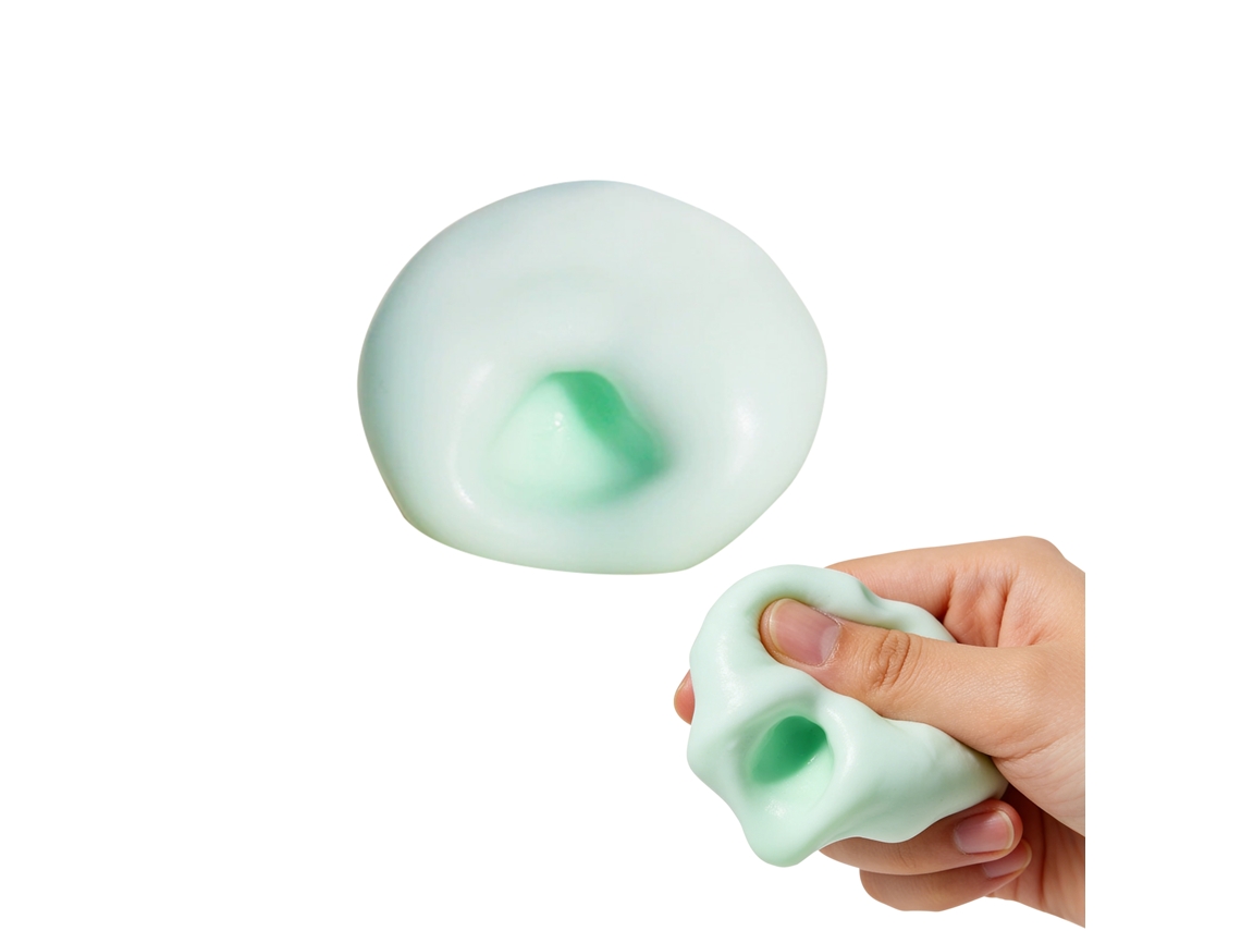Bola Antiestresse Verde Claro para Alívio e Relaxar LAXISCREED
