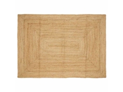 Conjunto 1 Carpete De Área Vidaxl Castanho Juta (200 X 290 Cm)