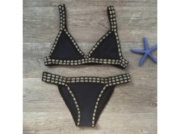 BIQUÍNI Crochet para Mulher, Sexy, Sem Enchimento, Tamanho Normal | MARCA