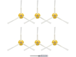 Kit De Substituição Para Irobot Roomba Séries 500/600/700 Acessórios De Escova Lateral (6 Peças) Cuich
