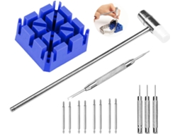 Kit De Reparação De Relógios Com Chave De Fenda Para Remover Links E Instalar Pinos De Pulseira