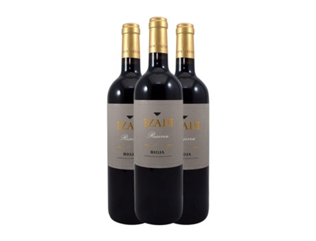 Vinho IZADI Tempranillo Rioja Reserva (0.75 L - 3 Unidades)