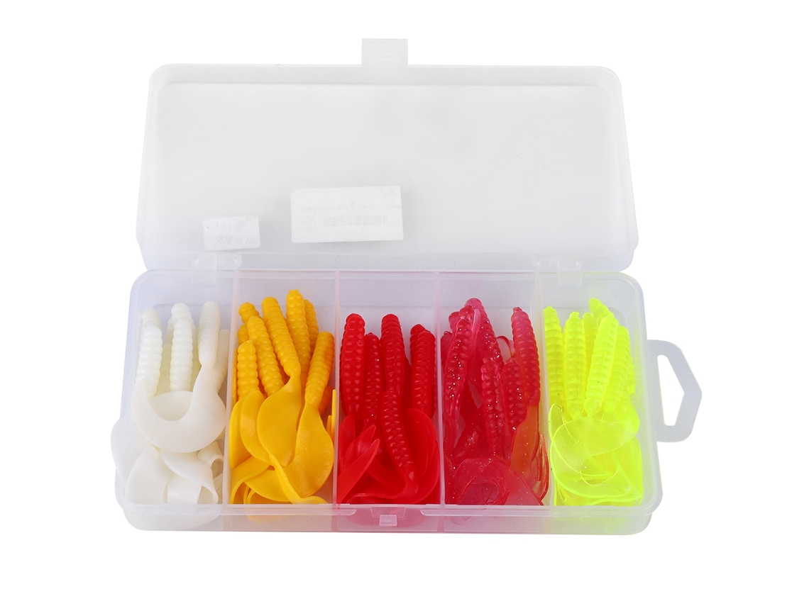 Single-tailed Soft Plastic Bait (bionic Simulation, Multiple Colors Available)