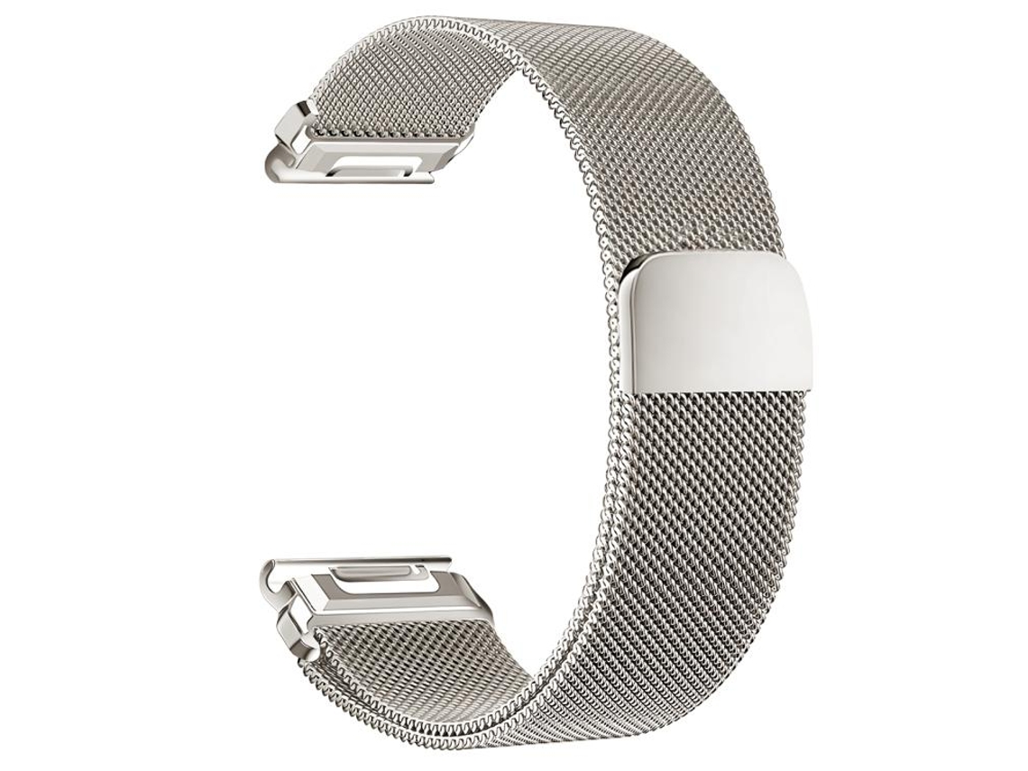 Bracelete para Garmin Aço Inoxidável Milanês Magnético Starlight XIAOMOYU (22mm)