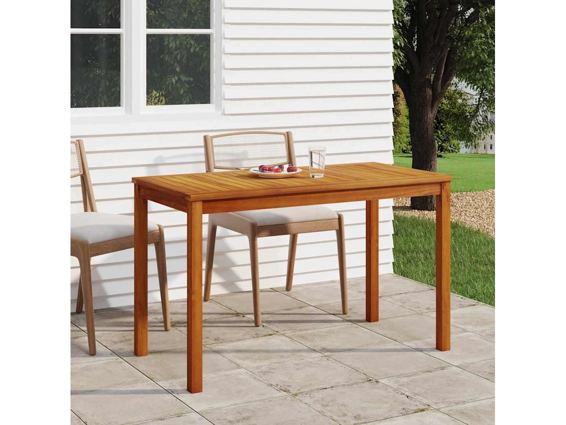 Vidaxl Mesa De Jardim 110x55x67 Cm Madeira De Acácia Maciça