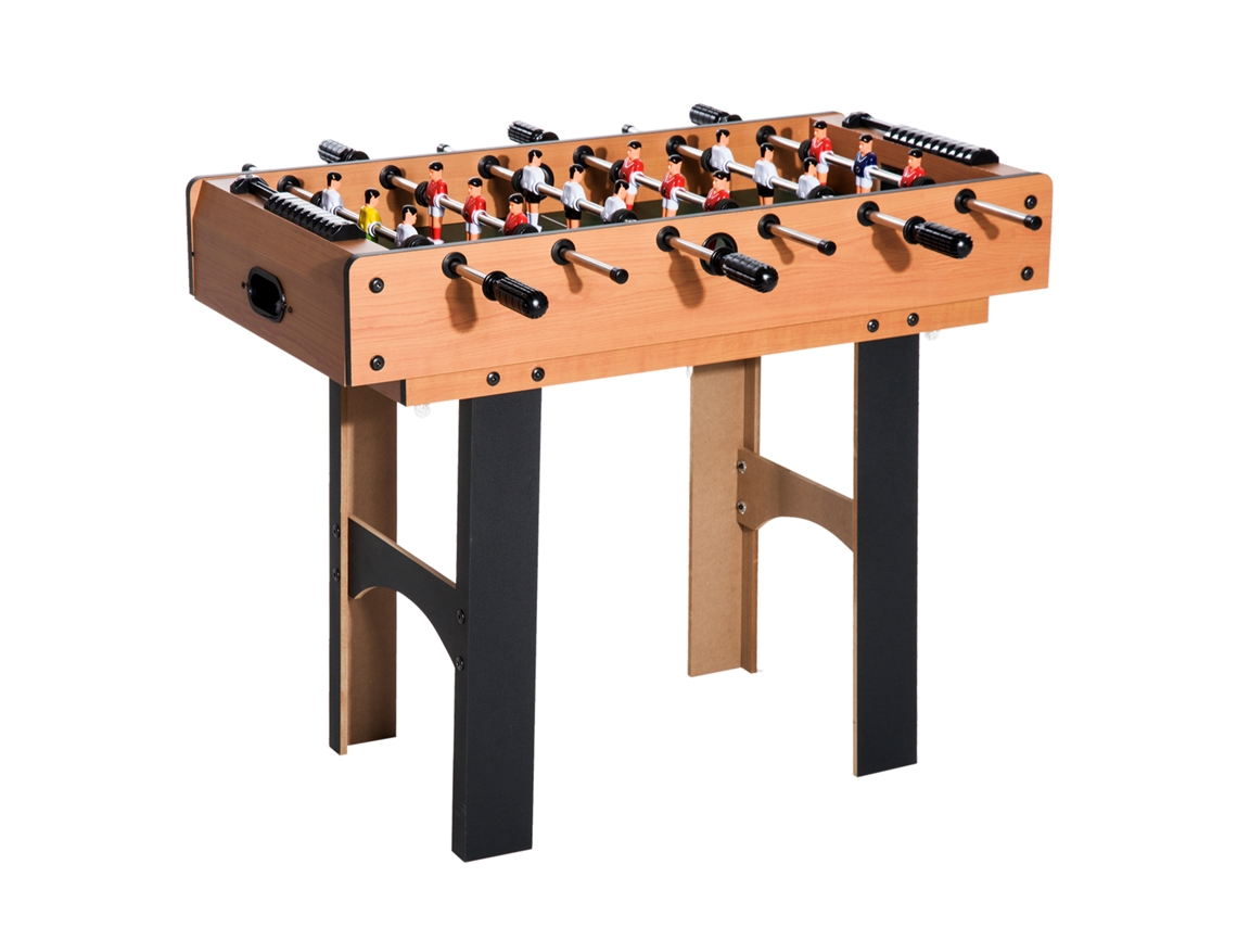 Mesa de Jogos 2 em 1 Multifunções (compacta, com Acessórios, 92x78x80 Cm)