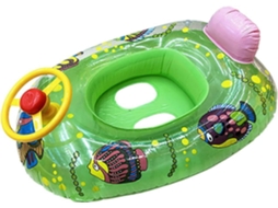 Boia com Assento e Volante, Para Piscina, Bebês e Crianças, AQUAFORGE