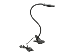 Lampa De Lupa Laxiscreed Com Ampliação 3x E Ajuste De Brilho Para Leitura Fácil