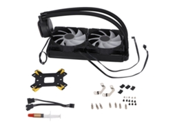 Cooler De Computador Com Design À Prova D'água, Condução Rápida De Calor E Ventoinha De Resfriamento Rgb Da Cpu