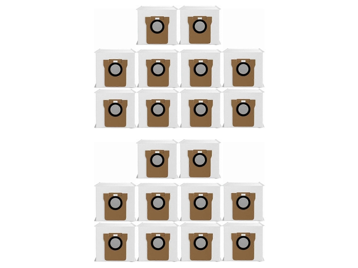 20 Sacos De Pó De Reposição Para Aspirador Robô Xiaomi X20 Max / X20 Pro - Acessórios_ptg