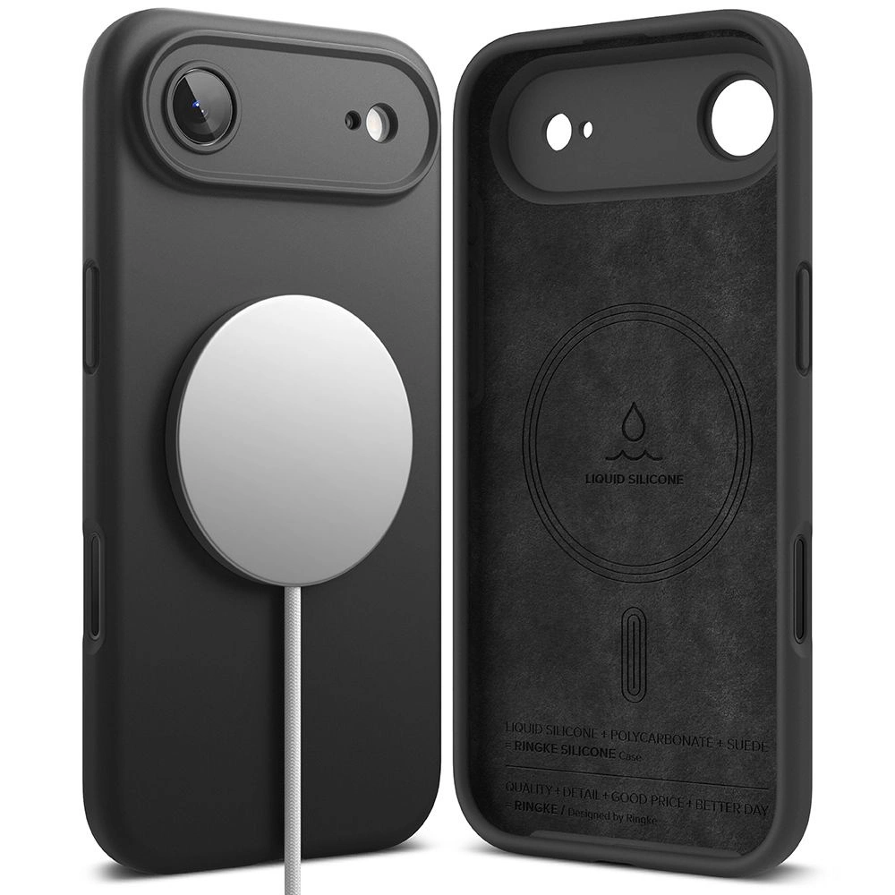 Capa De Silicone Magnética Ringke Para Iphone 17 Air Com Função