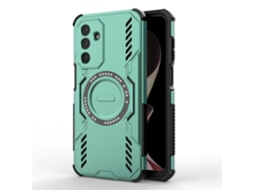Capa Magnética Com Estampa De Borboleta E Dissipação De Calor Em Pc Tpu Para Samsung Galaxy M36 5g, Verde