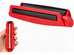 Máquina De Enrolar Cigarros Portátil Para 110 Mm E 78 Mm Digitallab 2pc Vermelho