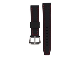 Pulseira de Silicone Bicolor para Relógio Impermeável Acessório de Relógio (20mm)