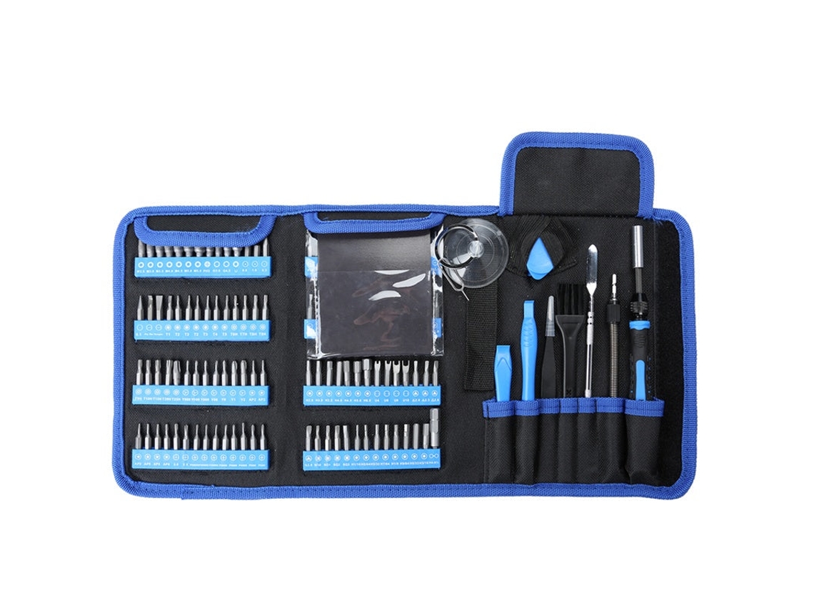 Kit Universal De Ferramentas E Reparação 126 Em 1 Com Estojo
