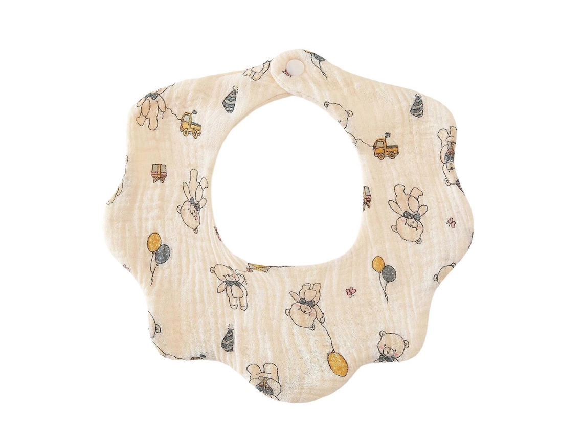 Babador de bebê unissex de algodão, bandana, babador recém-nascido, babador de bebê absorvente para bebês com pais fofos, ideal para bebês babões