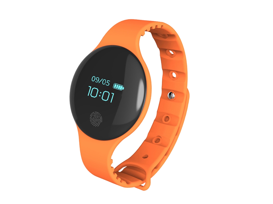 Pulseira inteligente com monitoramento de frequência cardíaca e passos EOOCOO