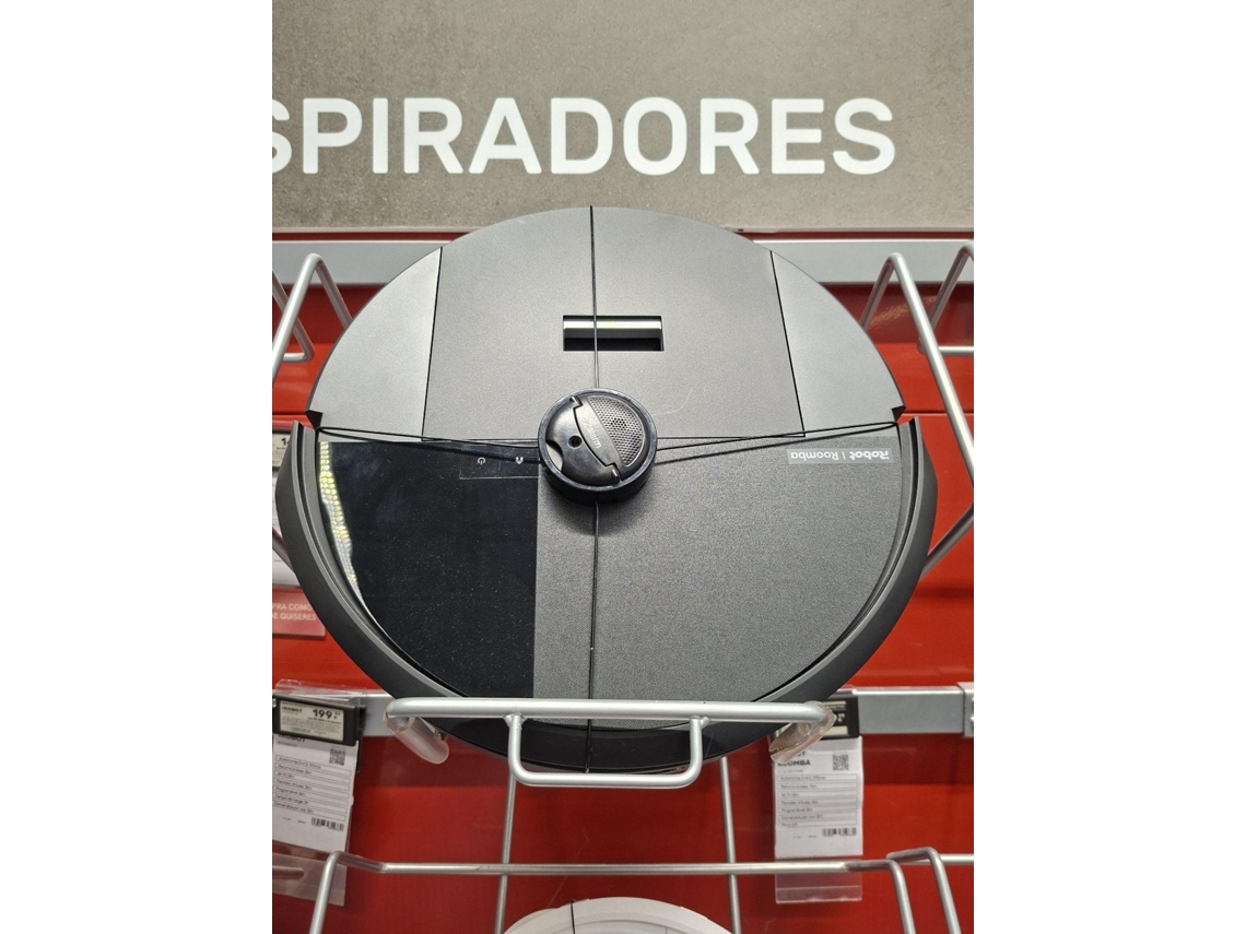 Aspirador Robô IROBOT Roomba 205 DustCompactor Combo (Outlet Caixa Aberta - Autonomia: 180 min - Preto)
