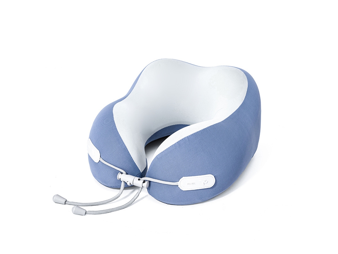 Pescoço Portátil YUNZII para Verão em Corcova de Camelo Azul Escuro e Cinza